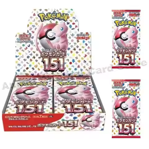 Japanese Edition Original Box PTCG Pokemon Card 151 First Generation Pikachu SV2A Enhanced Supplemen