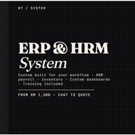 Custom ERP HRM System Development | Inventory Payroll Management | Business System Malaysia