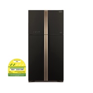 HITACHI R-W635P4MS 510L BIG FRENCH 4 DOOR FRIDGE ***1 YEAR HITACHI WARRANTY***