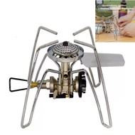 Outdoor Ultralight Camping Gas Stove Spider Split Gas Burner Cooking Stove Single Burner One-Piece C
