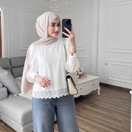 ISYANA TOP LACE EMBROIDERED