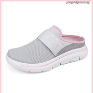 [35-42]lightweight women Half shoes mesh Slip on Shoes Causal shoes for women