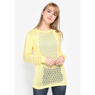 Mobile Power MR306 Ladies Morning Sunshine Knitting Sweater - Yellow