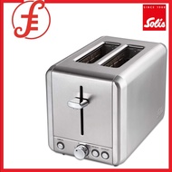 SOLIS Type 8002 925W 2 slice Stainless Steel Toaster