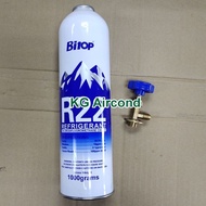 Aircond Gas R22 Bitop R22 1kg Can Tap Valve Gas Opener