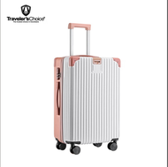 Traveler's Choice - Traveler's Choice-美國品牌-20吋/24吋多功能雙輪式四輪行李箱 行李喼 時尚多彩行李箱女拉杆箱旅行箱 平行進口產品
