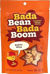 Bada Bean Bada Boom Roasted Fava Beans, Fava Beans Dried, Broad Beans - 110 Calories, 4g Fiber, 6g P