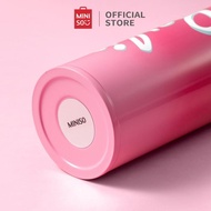 Miniso X Barbie Collection Botol Cangkir Termos Botol Terisolasi Dengan Tutup Flip-Lift Baja Tahan K