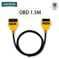 AUTOOL 1.5m OBD2 16Pin Extension Cable Car OBD Connect Extend Adapter Wire ELM327 OBD II OBD2 Extens