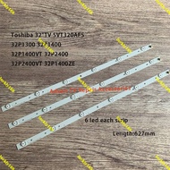3pcs LED Backlight Strip For 32inch TV 32P1300 32P1400 32p1400vm 32p1300vm 32P1400VT 32P1400VE 32P14