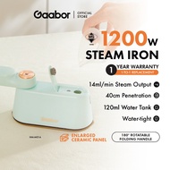 Gaabor Exquisite Electric Steam Iron Wet & Dry Iron Switching Steamer Garment (1200W) HM-M01A
