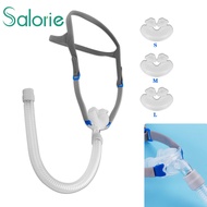Salorie Nose Pillow Cpap Mask Silicone SMLSize All In Sleep For Snoring And Apnea Treatment With Hea