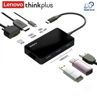 Genuine LENOVO THINKPLUS 6 in 1 conversion Hub with HDMI-VGA-USB A & PD C 100W 100% new