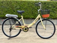 จักรยานแม่บ้าน 24นิ้ว ยี่ห้อ UMEKO รุ่น TULIP ทิวลิป
