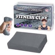 Putty Penguat Cengkaman Tangan - Terapi Rintangan 22LBS & 44LBS untuk Latihan Jari, Penguatan Otot L