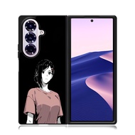 Samsung Z FLIP Fold 7 6 5 4 3 Durable Plastic Phone Hardcase Aoi Sakamoto Days