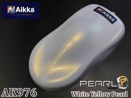 AIKKA AK976 WHITE YELLOW PEARL *** PREMIUM PEARL SERIES SPECIAL EFFECT 2K CAR PAINT - ONLY PEARL EFFECT