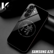 HP Casing SAMSUNG A26 Softcase SAMSUNG A26 Case Glossy Casing Shiny Glass Protector Mobile Phone Acc