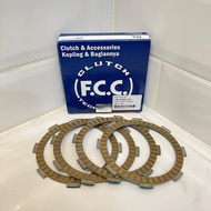 FCC-GK2 CLUTCH PLATE SET KARISMA ORIGINAL SUPRA X 125/ FCC CLUTCH PLATE FCC KARISMA