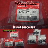 Honda Genuine Parts- Slider piece(set) for Click 125/150 V1/V2