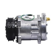 Auto Air Conditioning Compressor 7H15 6PK  Parts Refrigerated Truck AC Compressor For Universal 709 24V  WXUN028