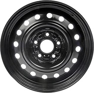Dorman 939-106 Steel Wheel (16x6.5in.) for Select Honda Models, Black
