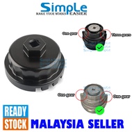Oil Filter Wrench for Toyota,Lexus, 64.5mm 3/8＂