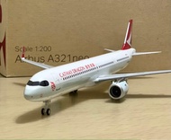 國泰港龍航空官方CATHAY DRAGON KA A321neo B-HPB (Diecast金屬機)!! 1:200 最後出品