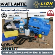 Atlantic WJ2000 Induction Motor High Pressure Washer 140Bar 11.0L/min - Heavy Duty - 6 Months Local 
