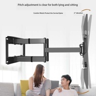 Malaysia 50 - 120 Inch TV Bracket H6 Wall Mount TV Bracket Retractable Full Motion Cantilever Mount