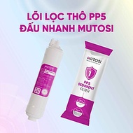 Lõi lọc nước - Hàng chính hãng Mutosi số 1 - Lõi đúc PP5 micron đấu nhanh, Bảo vệ màng lọc RO khỏi c