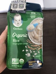 美國Gerber 嘉寶有機燕麥米糊