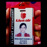 Cetak Id Card Batik air Cetak Name Tag Pramugari Dan Pramugara Lion Air