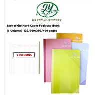 Easy Write Hard Cover Foolscap Book  [3 Column] 120/200/300/400 pages