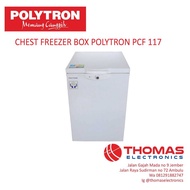 CHEST FREEZER BOX 100 LITER POLYTRON PCF 117