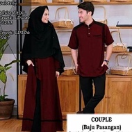 Rianh Baju Couple Keluarga Lebaran 2022/Couple Pasangan Muslim High