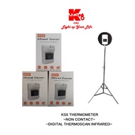 K3X THERMOMETER NON-CONTACT DIGITAL THERMOSCAN INFRARED WITH ADJUSTABLE STAND