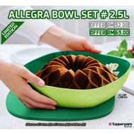 Tupperware Allegra Bowl 2.5 Liter