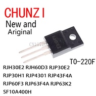 10PCS New and Original TO-220F RJH30E2 RJH60D3 RJP30E2 RJP30H1 RJP4301 RJP43F4A RJP60F3 RJP63F4A RJP