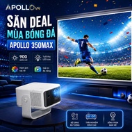 Apollo 350MAX Mini Projector Android 14.0 - 900 ANSI Lumens Projection screen representative, Avoid 