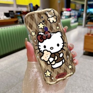 Casing HP OPPO F11 A9 2019 A9x Case Cat And teddy Bear Pattern New HP Case Double Simple Silicone Case Softcase