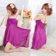 UNGU Sexy Lingerie Transparent Lingerie Sleepwear Purple L017