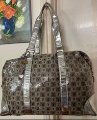 Playboy Monogram手提袋連化妝袋Set