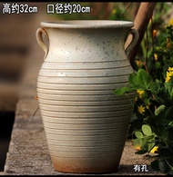 Ready stock ‼️Ceramic Succulent pot多肉花盆陶瓷简约法师大老庄盆透气粗陶紫砂绿植花盆