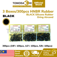 Rubber Oring R134a O Ring HNBR (3-box/set) Black Colour Silicone
