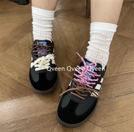 Thắt Lưng Thể Thao Cổ Điển Màu Xanh Lá Cây Originals Miumiu Collaborative Dequn Shoe Laces Thắt Lưng