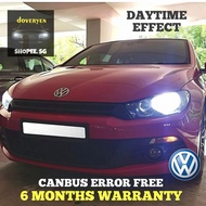 Volkswagen Scirocco 6500k White Canbus LED Headlight / Reverse Bulb 100% Error Free - HB4 H8 W16W T1