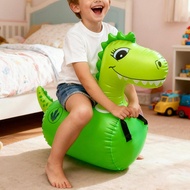 [lzdjlmy2ua] Kid Bouncy Dinosaur Toy Inflatable Riding Hopping Toy Party Supplies Gift