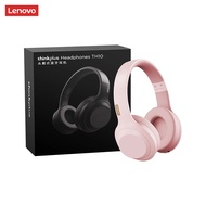 Tai nghe Lenovo TH10 Bluetooth âm thanh nổi giảm ồn thoải mái chống thấm nước có mic thích hợp cho A