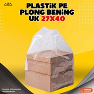 PE Plong Plastic Bag 27x40